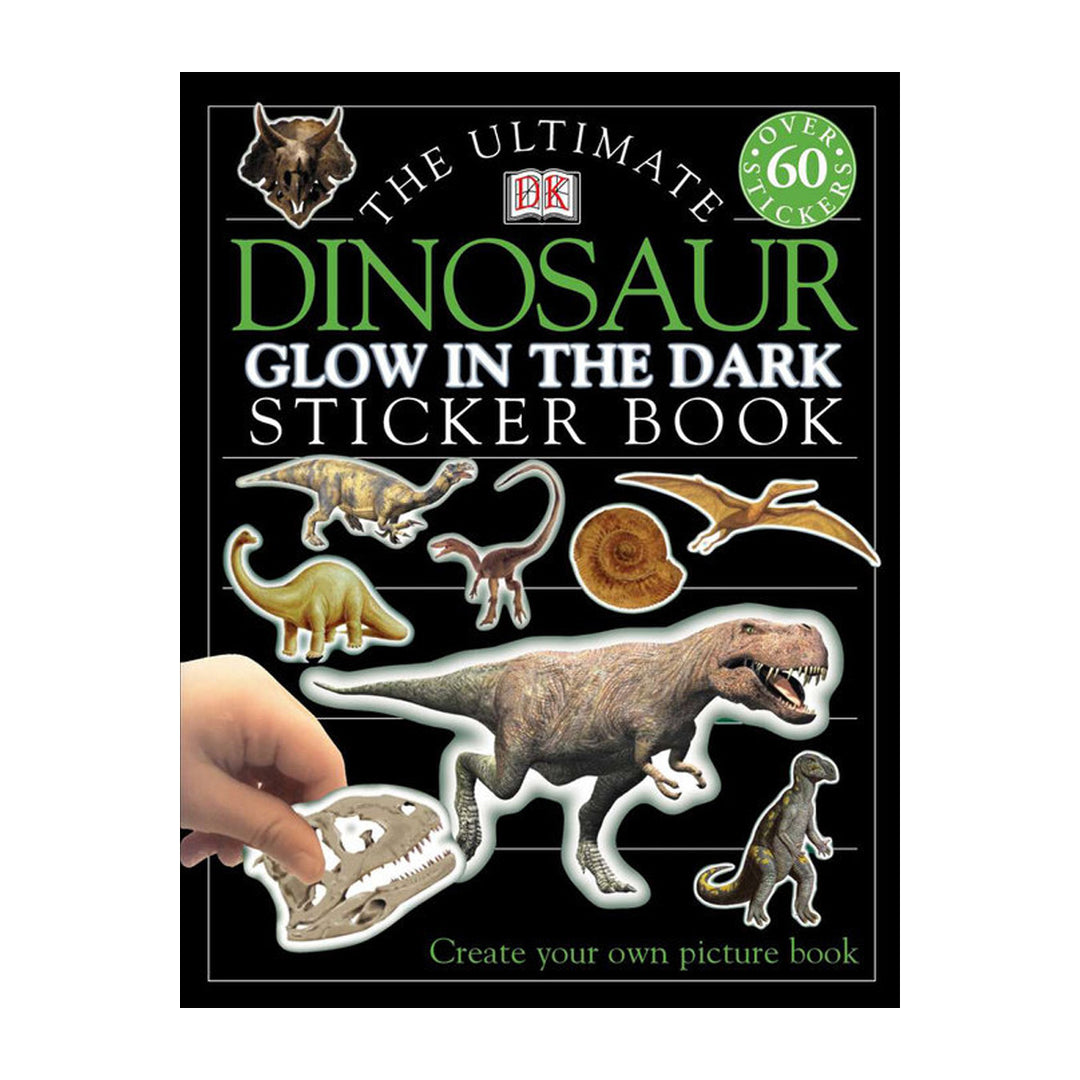 Ultimate Sticker Book - Glow in the Dark Dinosaurs