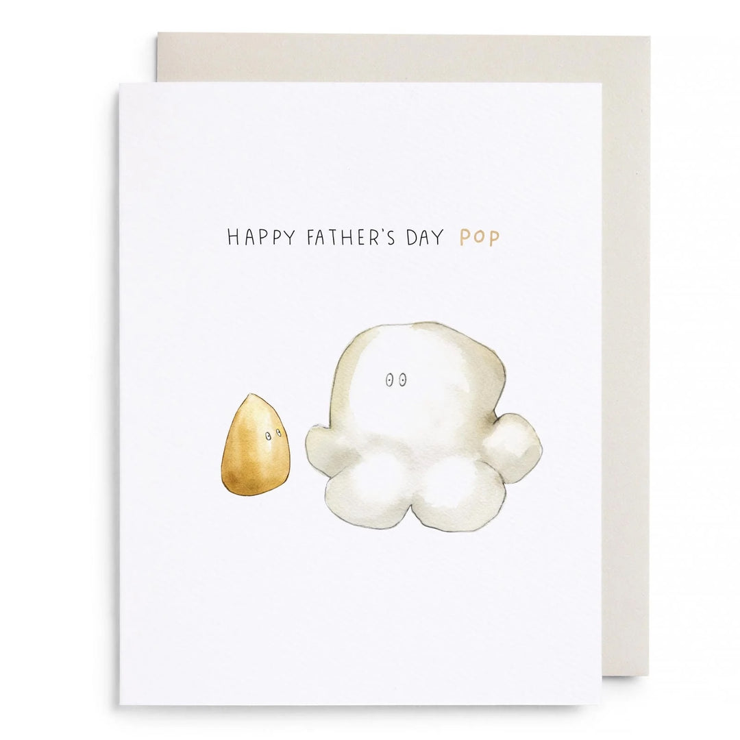 Kernel &amp; Pop Greeting Card