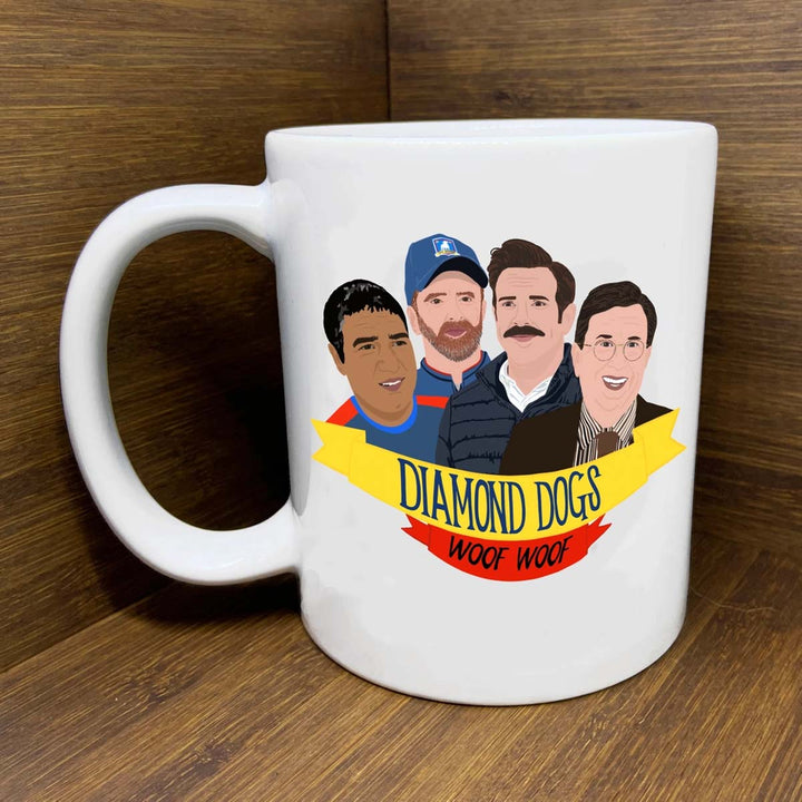 Ted Lasso Diamond Dogs- Ted Lasso Mug