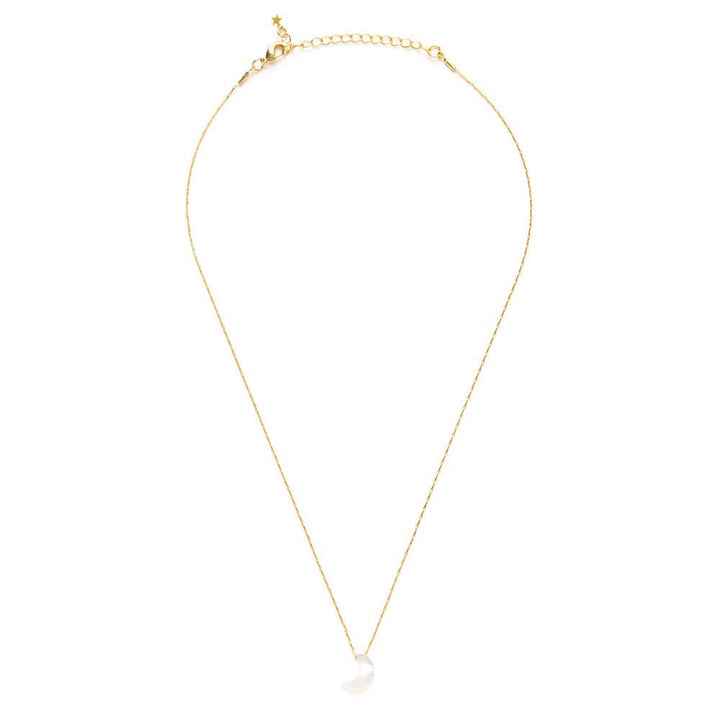 Mother of Pearl Moon Necklace