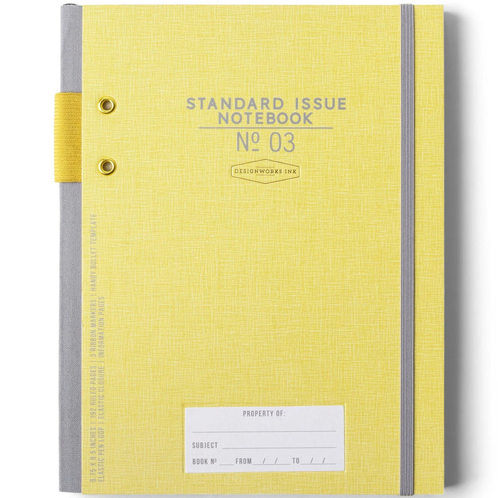 Standard Issue Fabric Bound Notebook