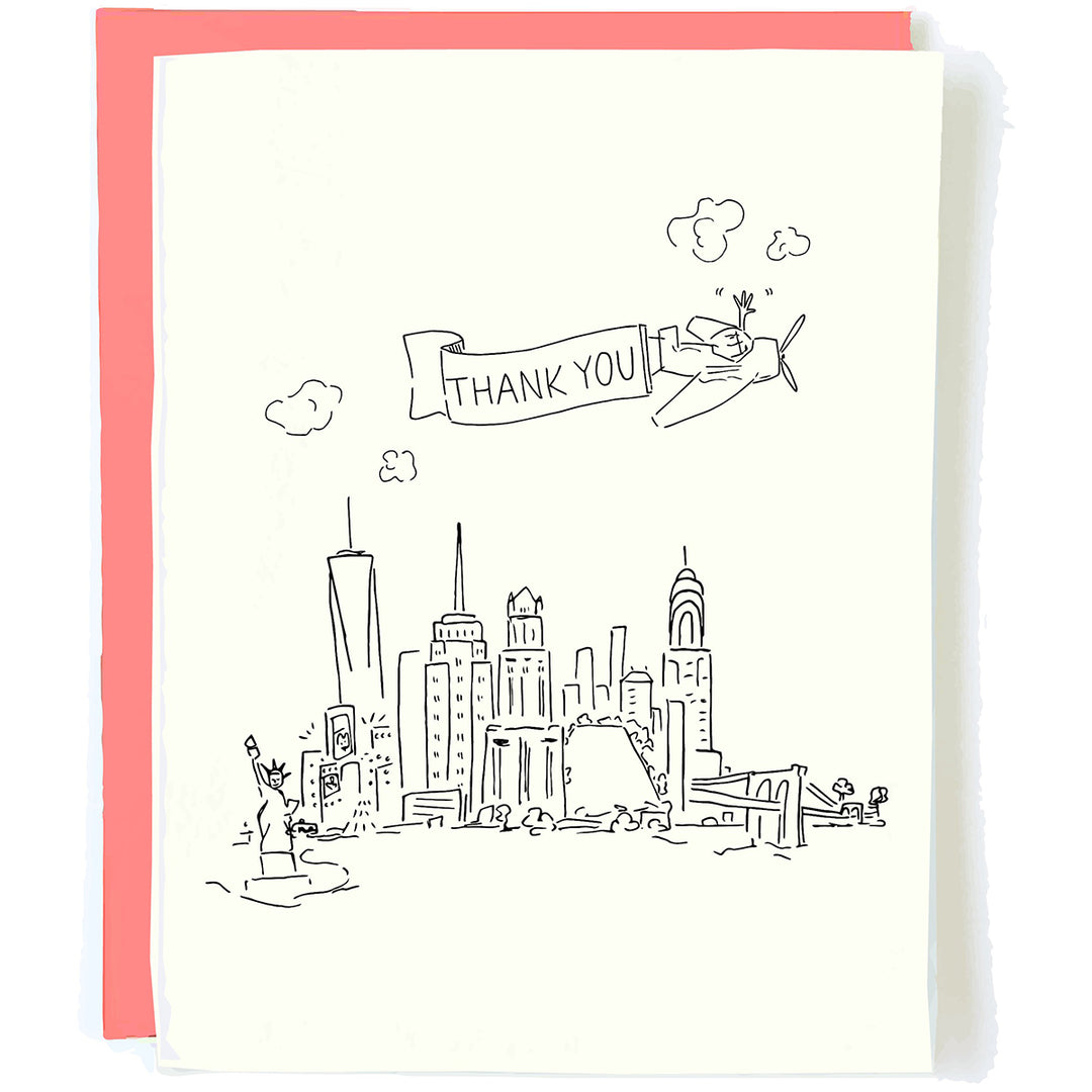 NYC Skyline Thank You Card