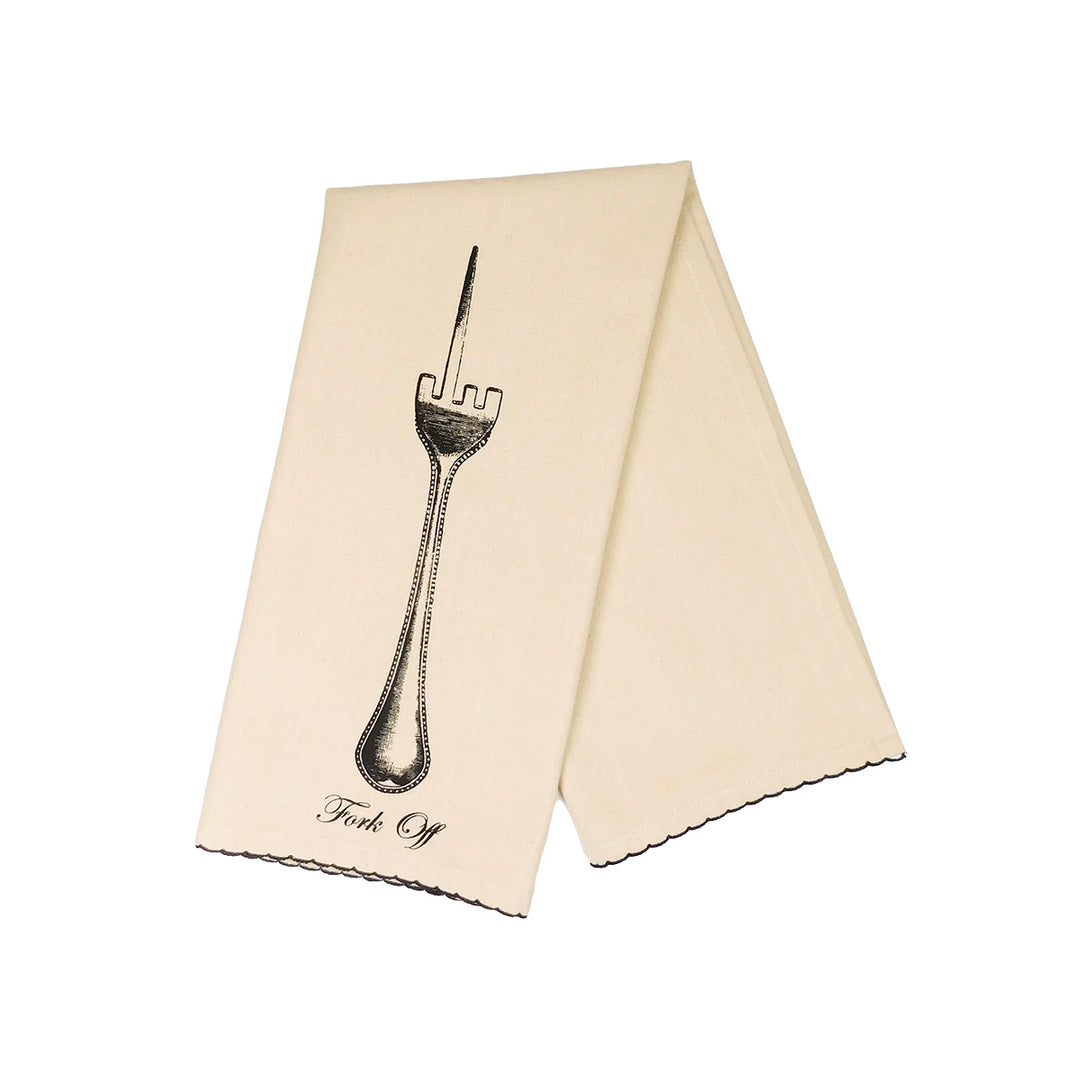Fork Off Tea Towel