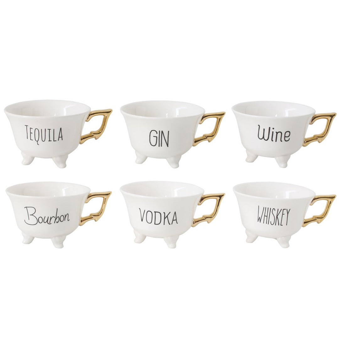 Footed Tea Cups