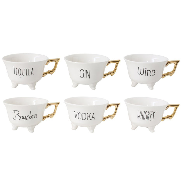 Footed Tea Cups