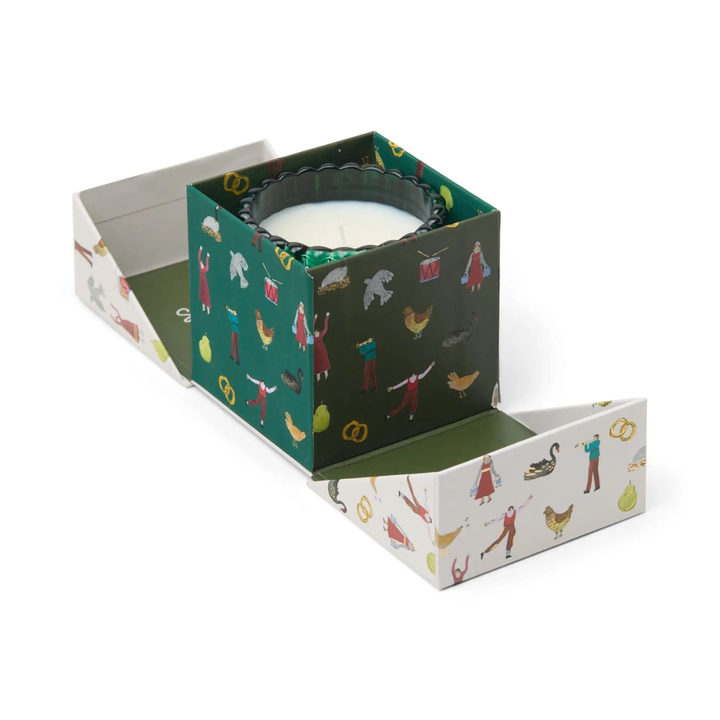 12 Days of Christmas Boxed Candle