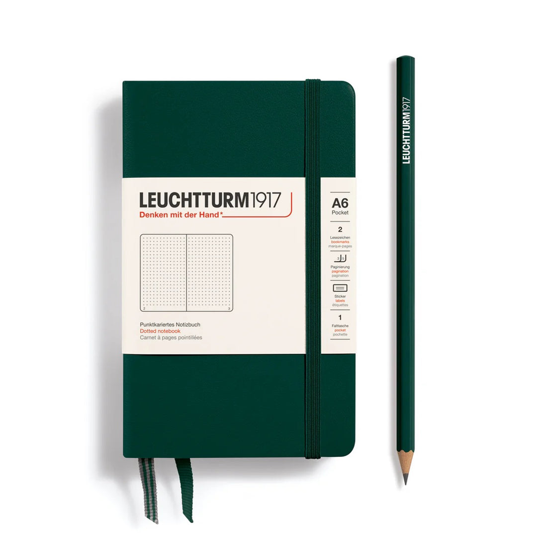 LT1917 Forest Green Pocket Notebook