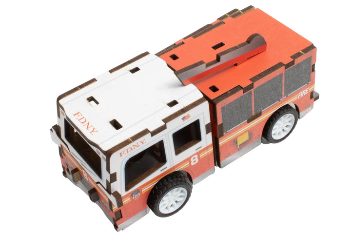 FDNY Truck 3D Wooden Puzzle