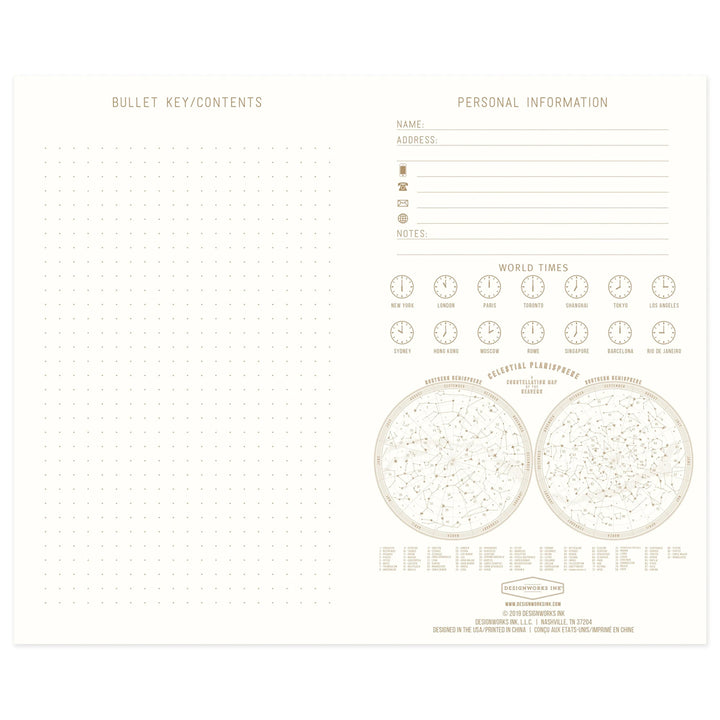 Radiant Sun Ochre Notebook