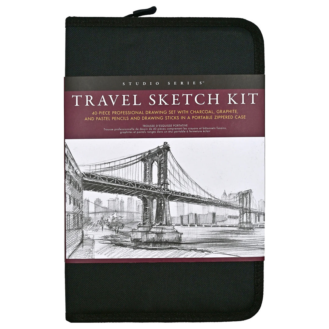 Travel Sketch Kit (40 Pieces)