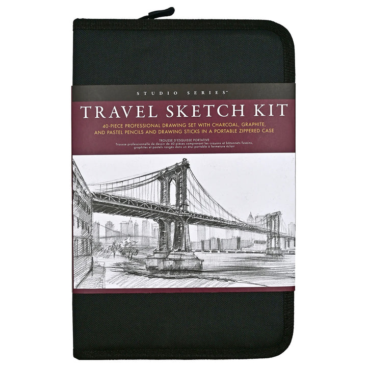 Travel Sketch Kit (40 Pieces)