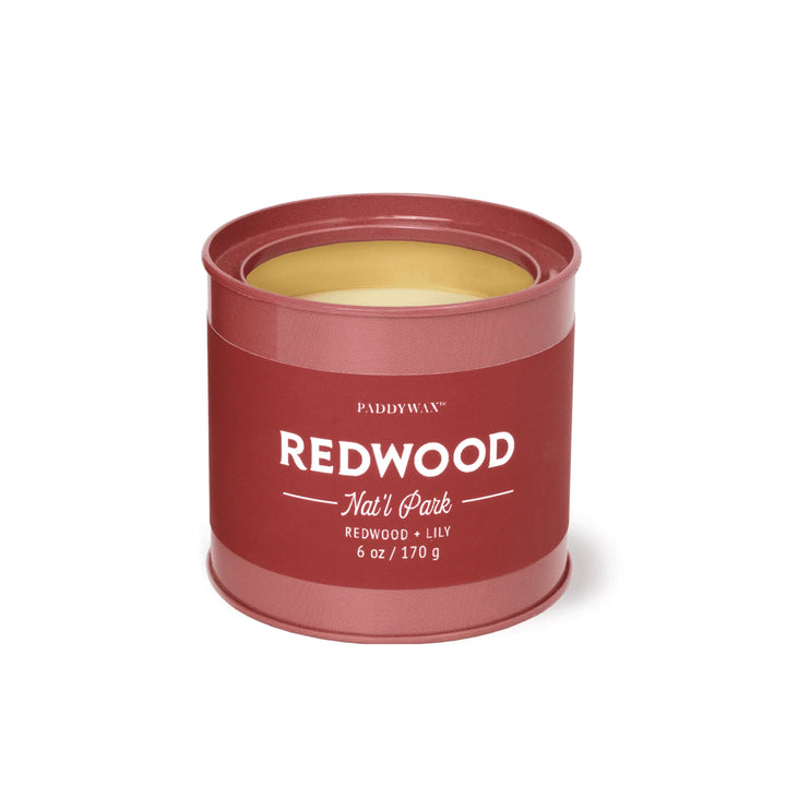 National Parks Tin Candle