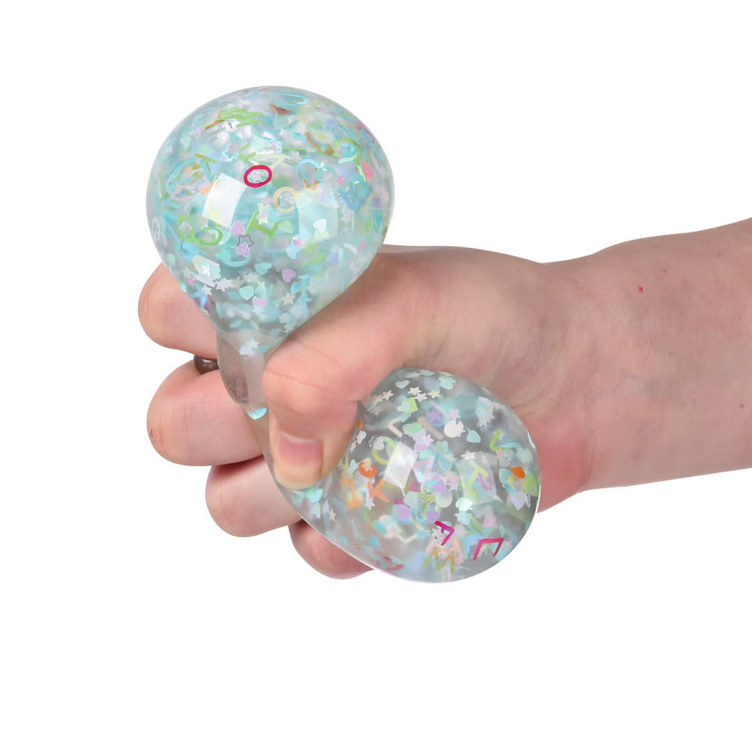 Alphabet Soup Squeeze Ball