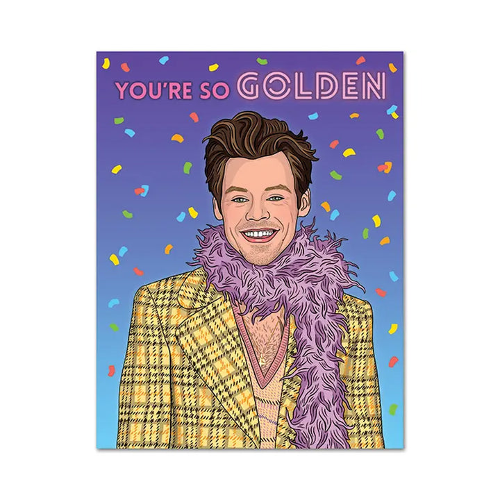 Harry Stylish Birthday Card