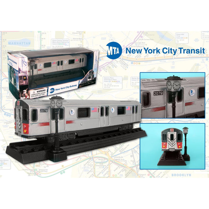 Boxed New York City Diecast Subway Car