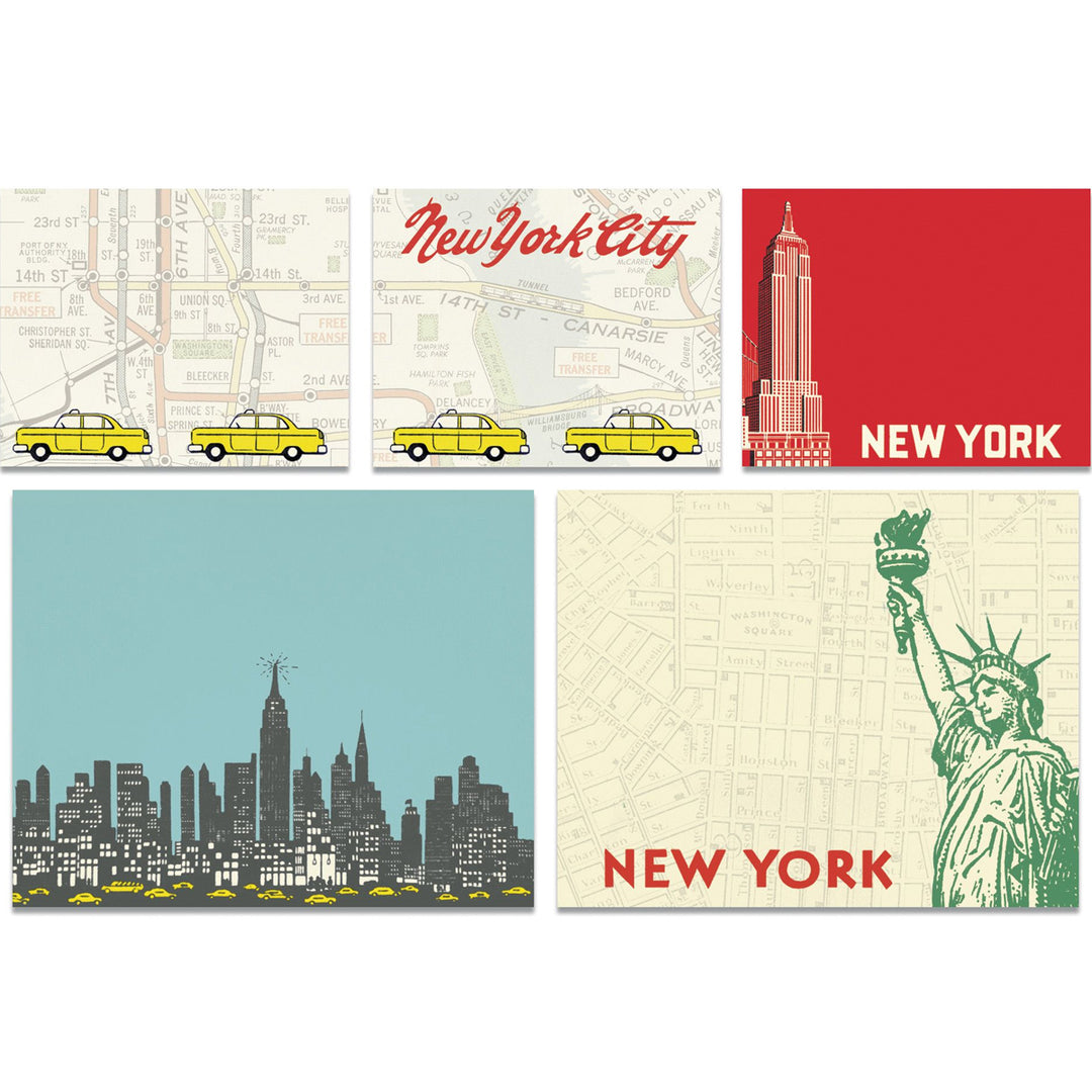 New York City Sticky Note Tin