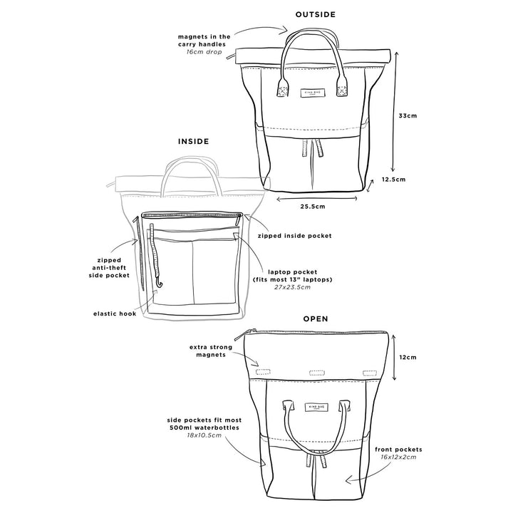 Hackney Medium Backpack