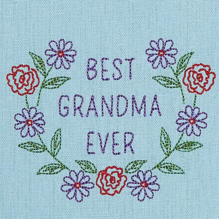 Best Grandma Ever Pom Pom Kitchen Towel