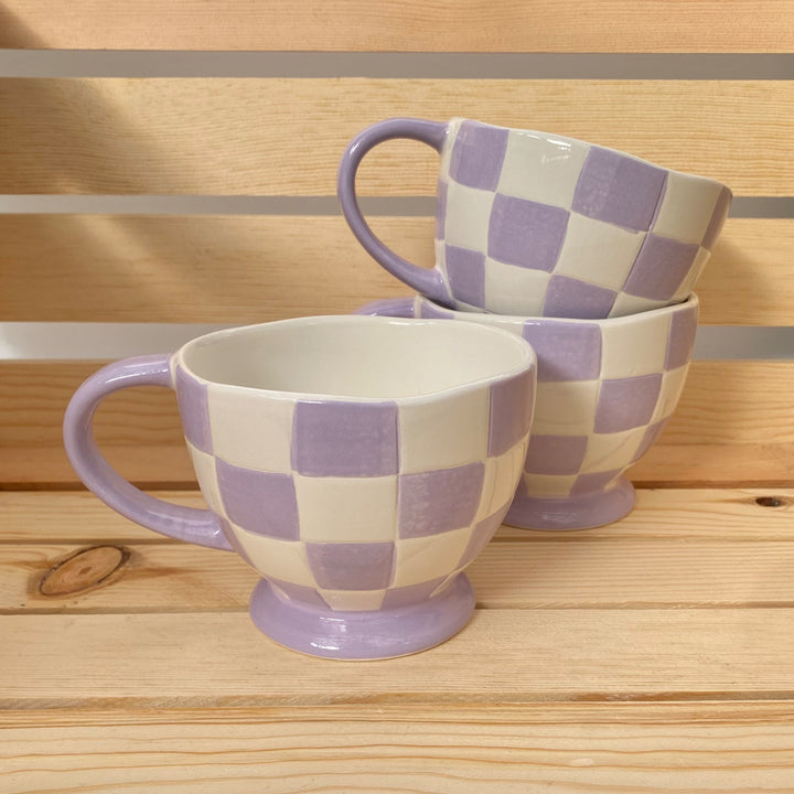 Checkered Teacup