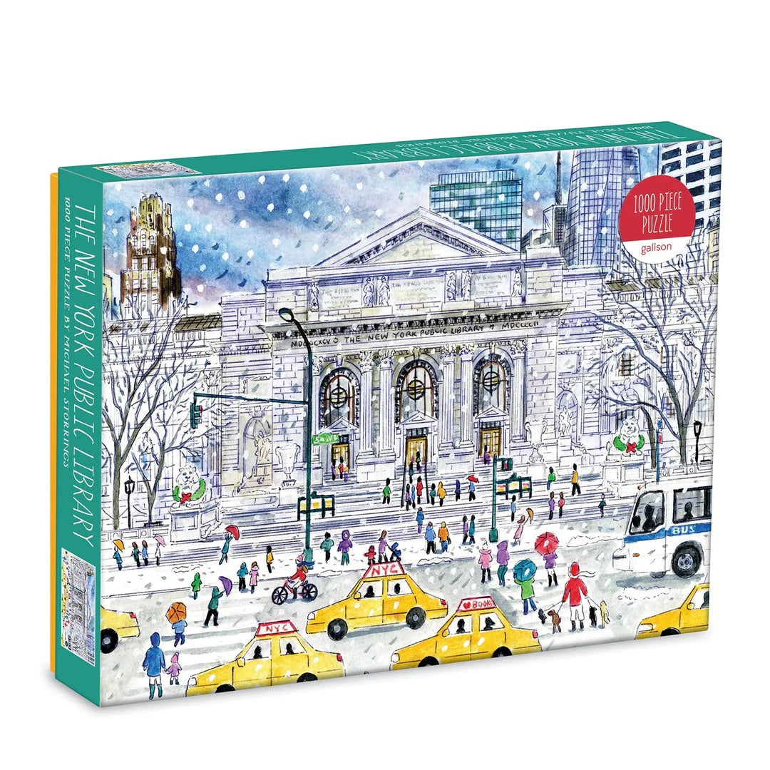 Michael Storrings NY Public Library 1000pc Puzzle