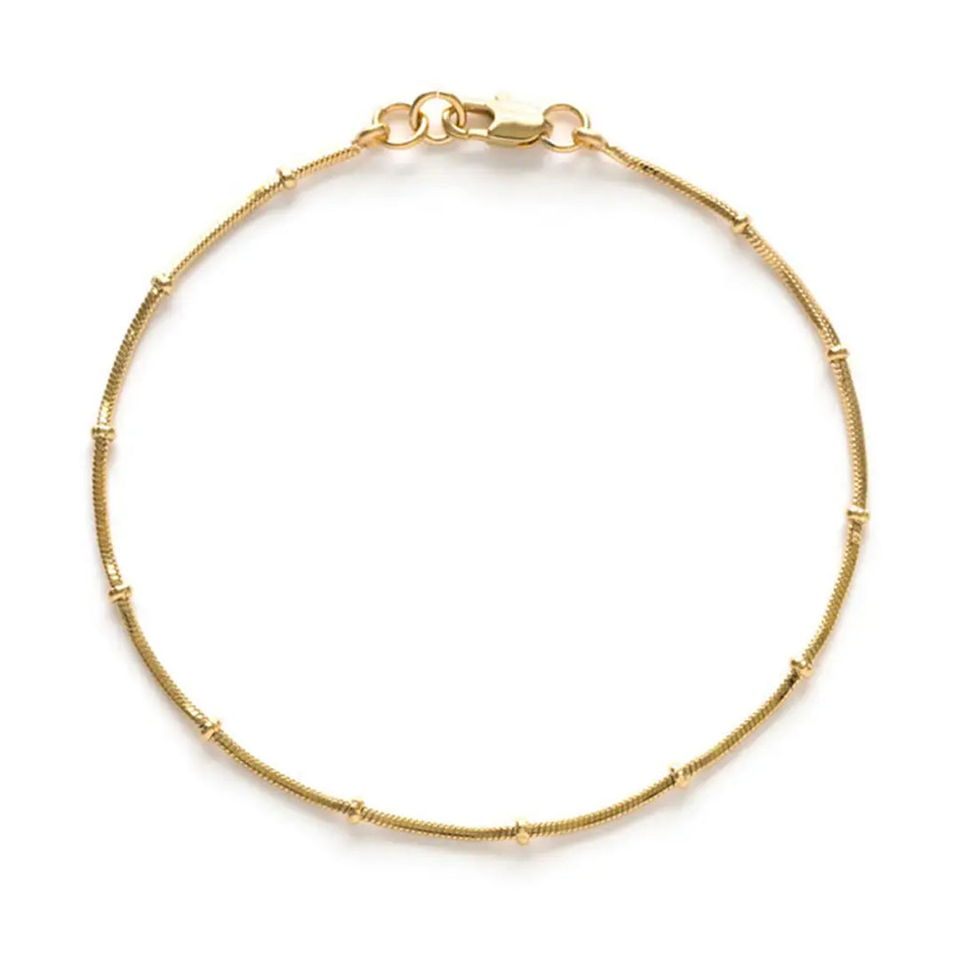 Chain Bracelet - Snake Bead
