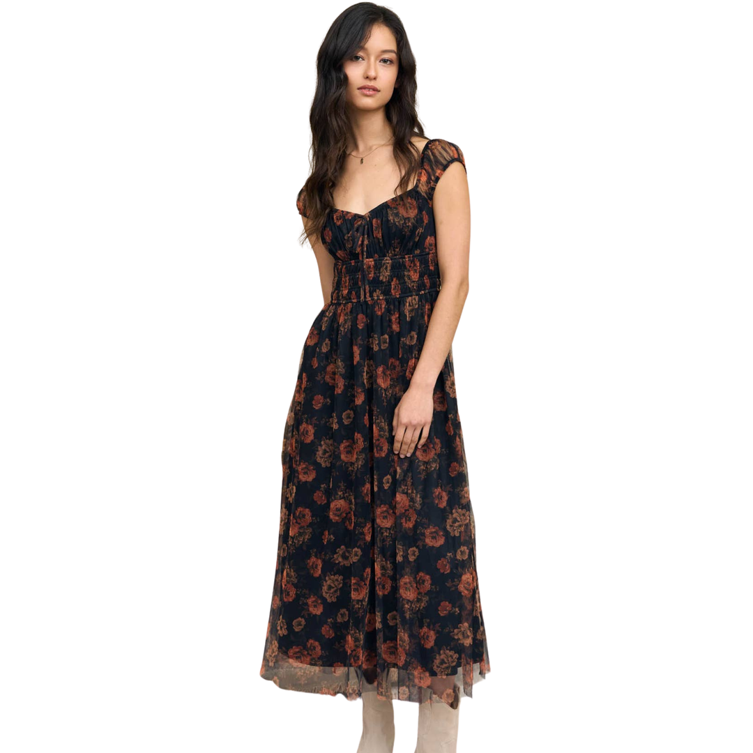 Sweetheart Midi Dress