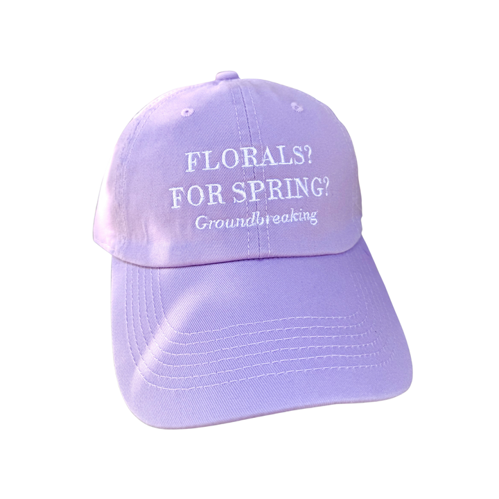Florals for Spring Hat
