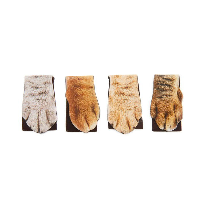 Magnetic Cat Paw Bookmarks