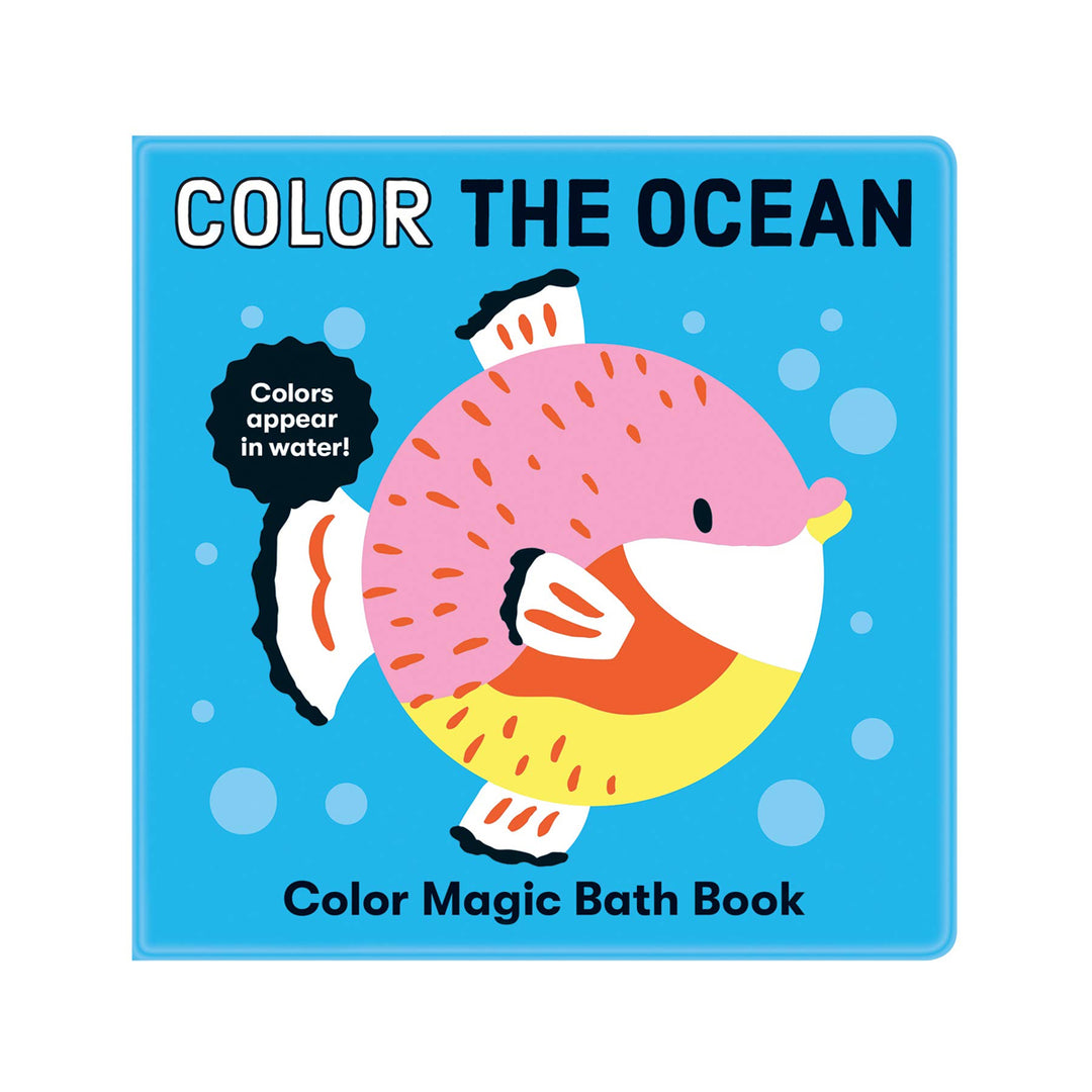 Colors the Ocean Color Magic Bath Book