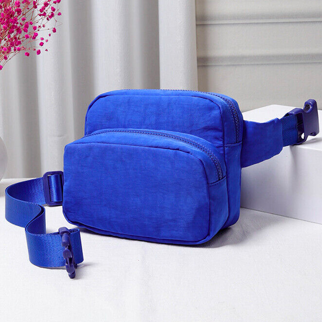 Double Zipper Sling Bag