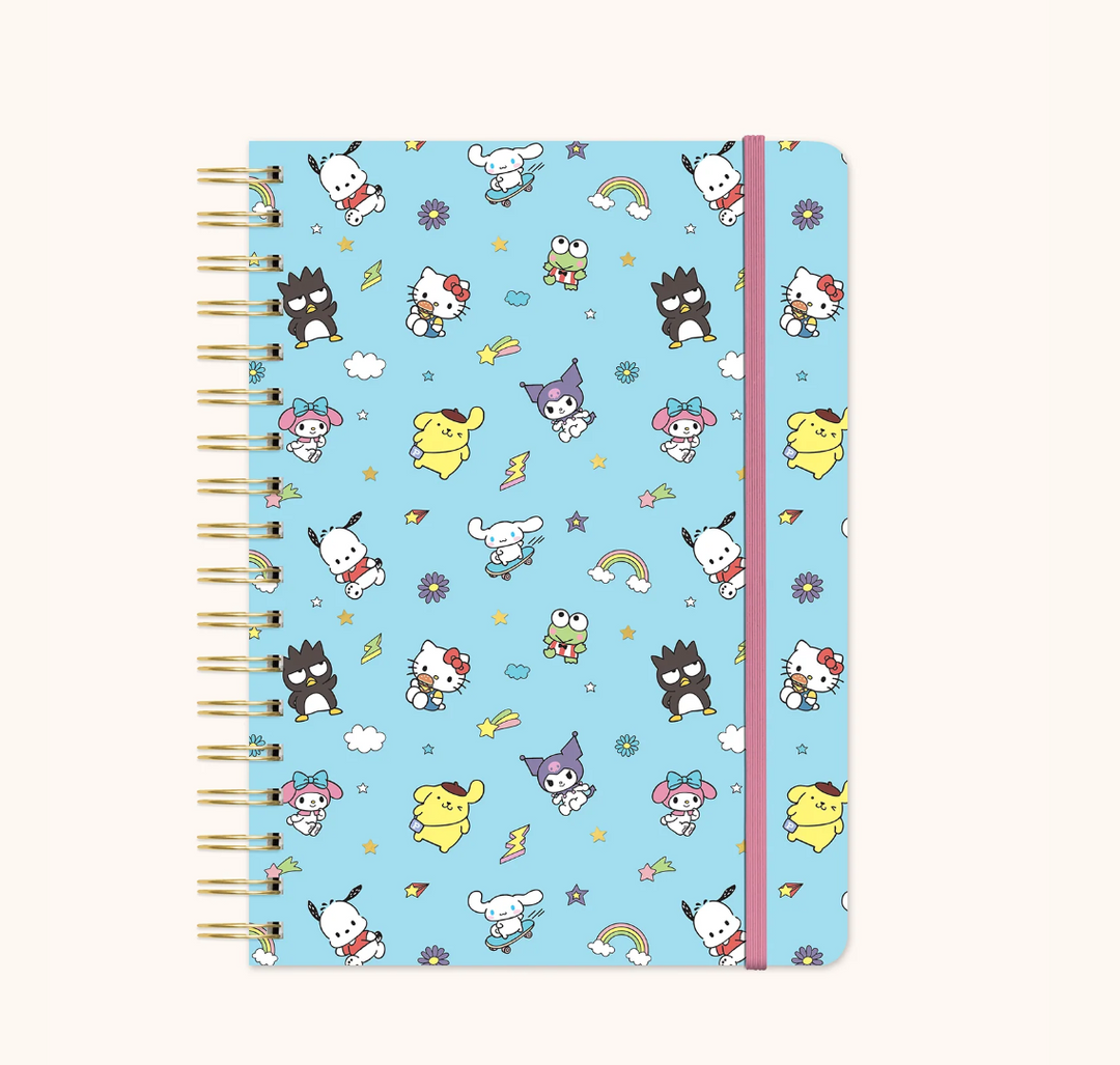 Hello Kitty &amp; Friends College Letters Undated Planner
