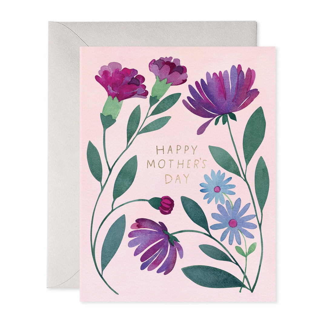 Purple Floral Mother&