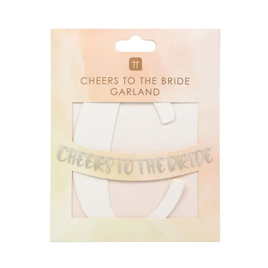 Cheers to the Bride Garland