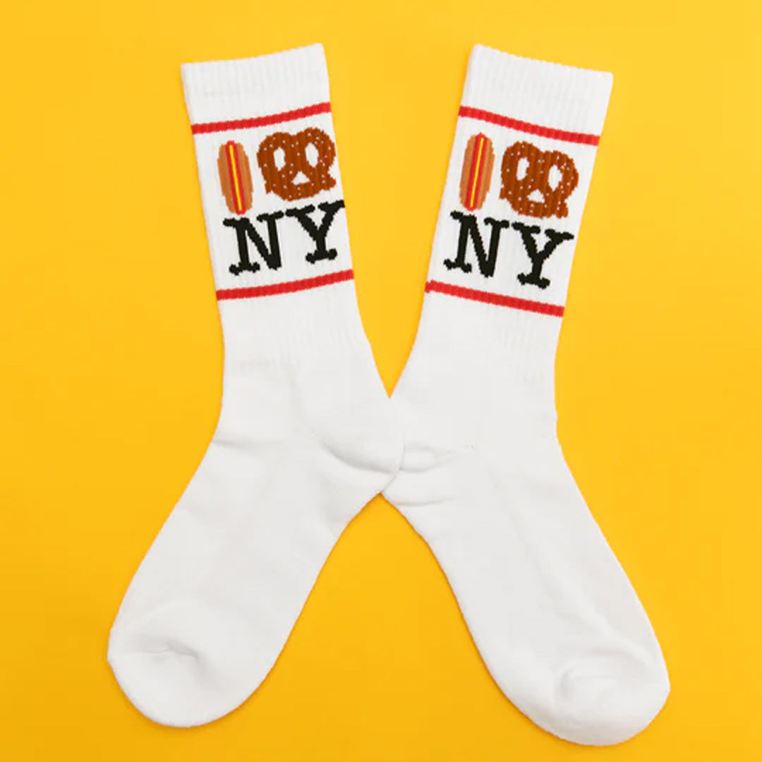 Hot Dog Pretzel Unisex Socks