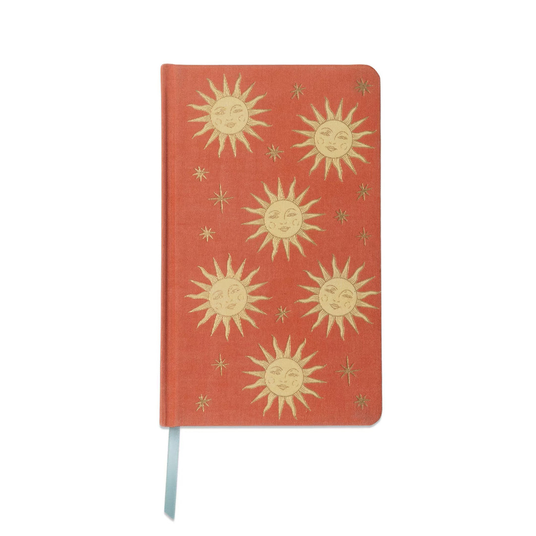 Terracotta Sun Cloth Covered Journal