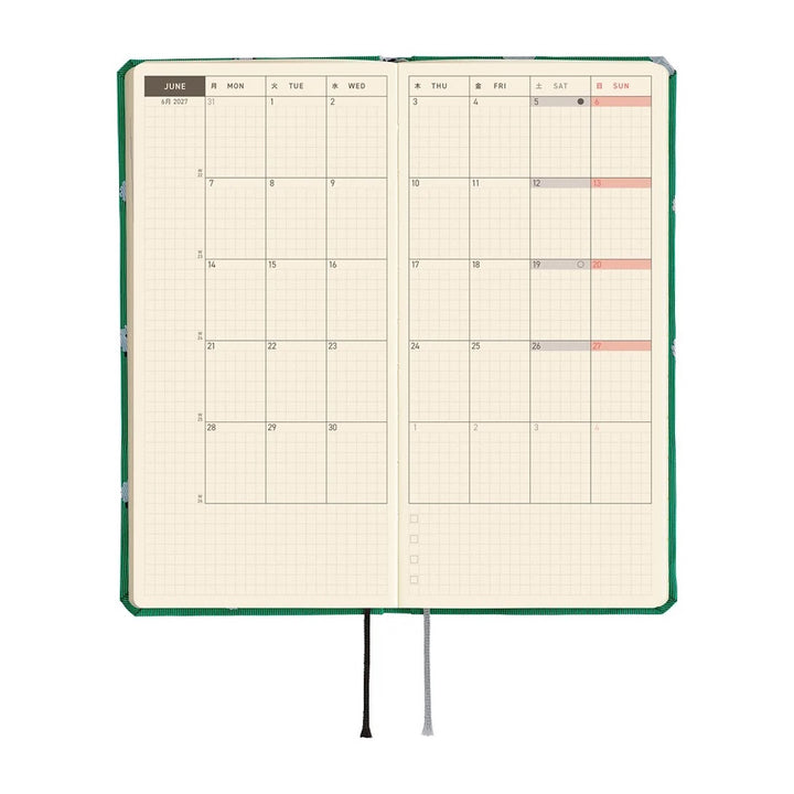 2027 Hobonichi Weeks Bow &amp; Tie Sheep Sheep Sheep