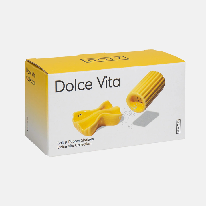 Farfalle &amp; Macaroni S&amp;P Shaker Set
