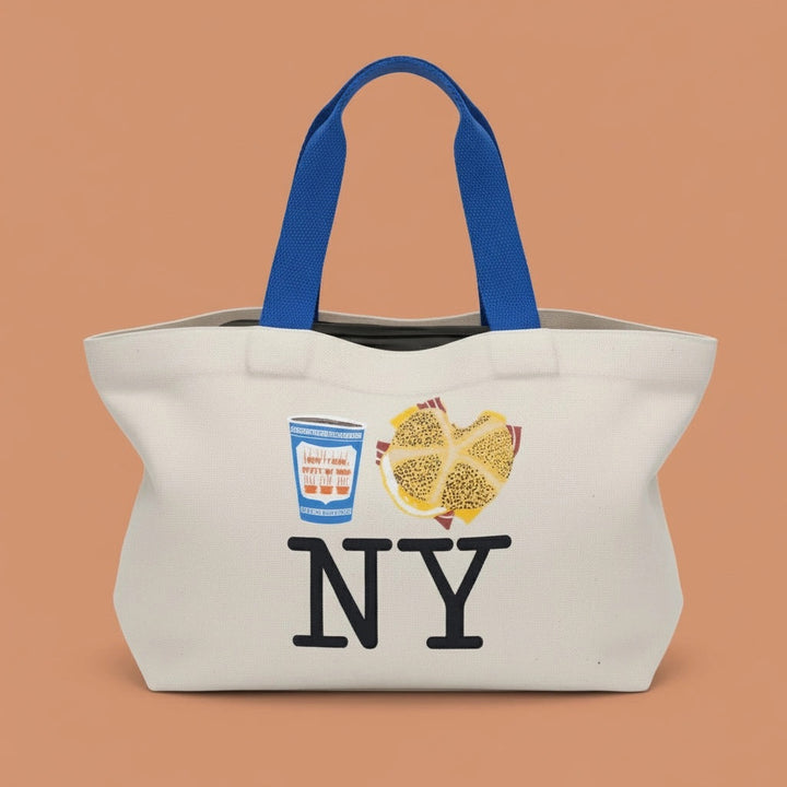 Coffee Bacon Egg and Cheese Mini Tote