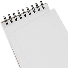 DIY White Paper Sketchbook