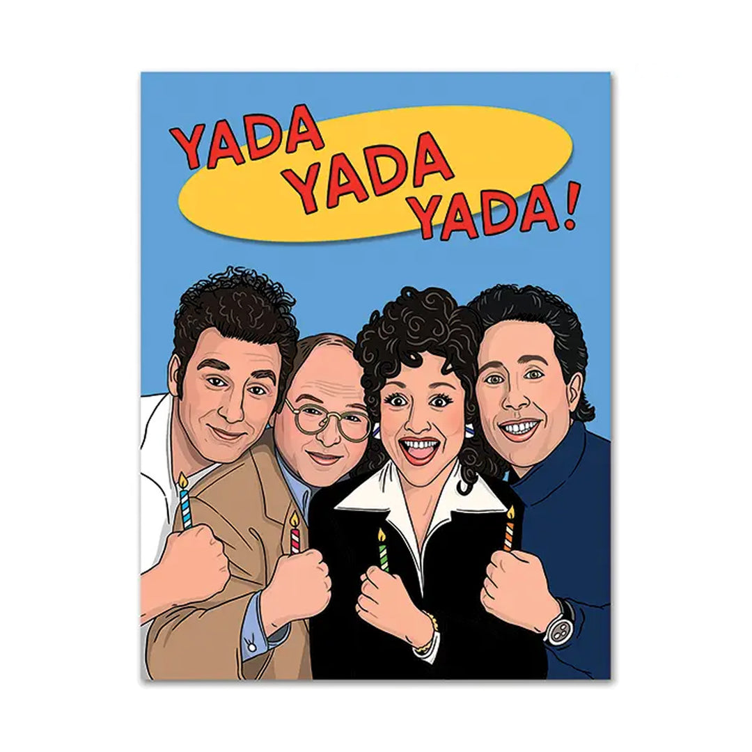Yada Yada Yada Birthday Card