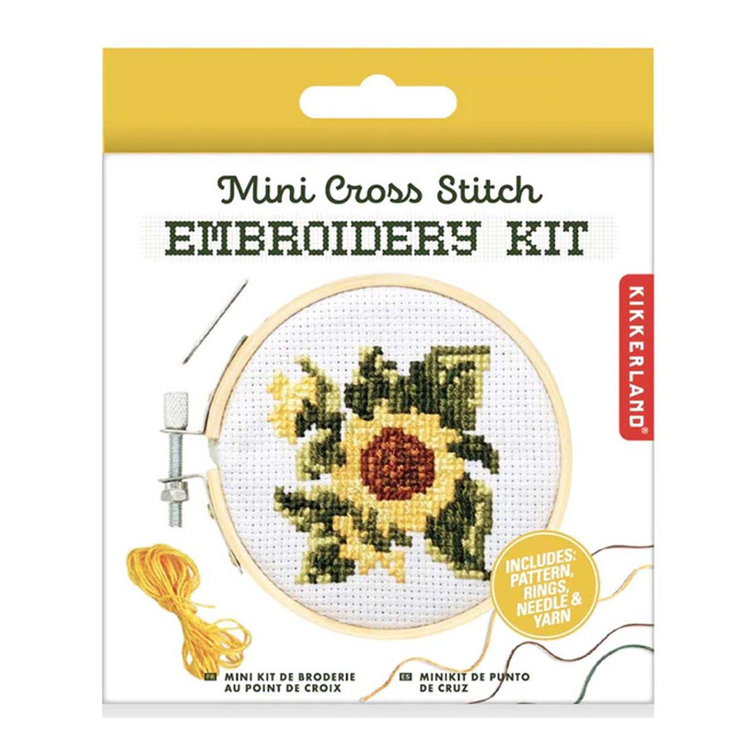 Mini Cross Stitch Embroidery Kit