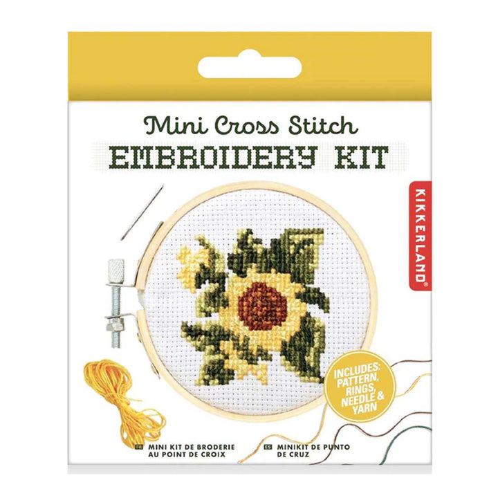 Mini Cross Stitch Embroidery Kit