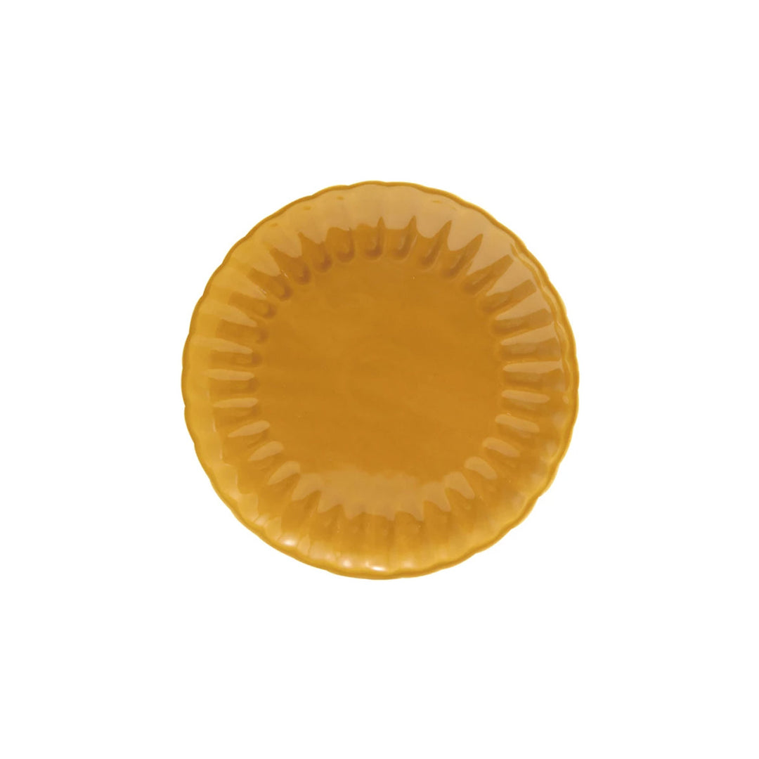 Stoneware Fluted Plate