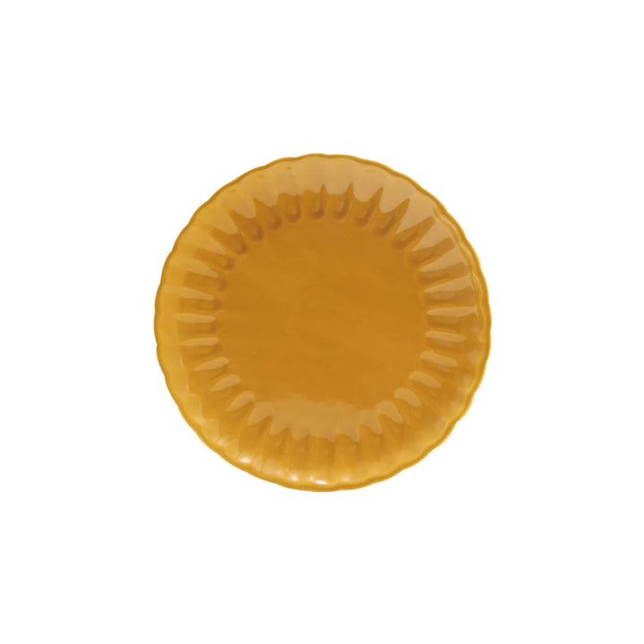 Stoneware Fluted Plate
