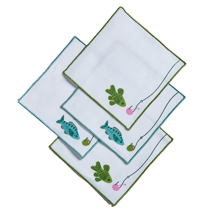 Make a Splash Cocktail Napkin, Set/ 4