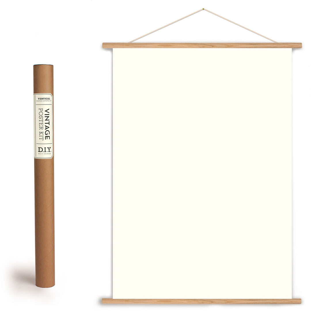 Vintage Poster Frame Kit