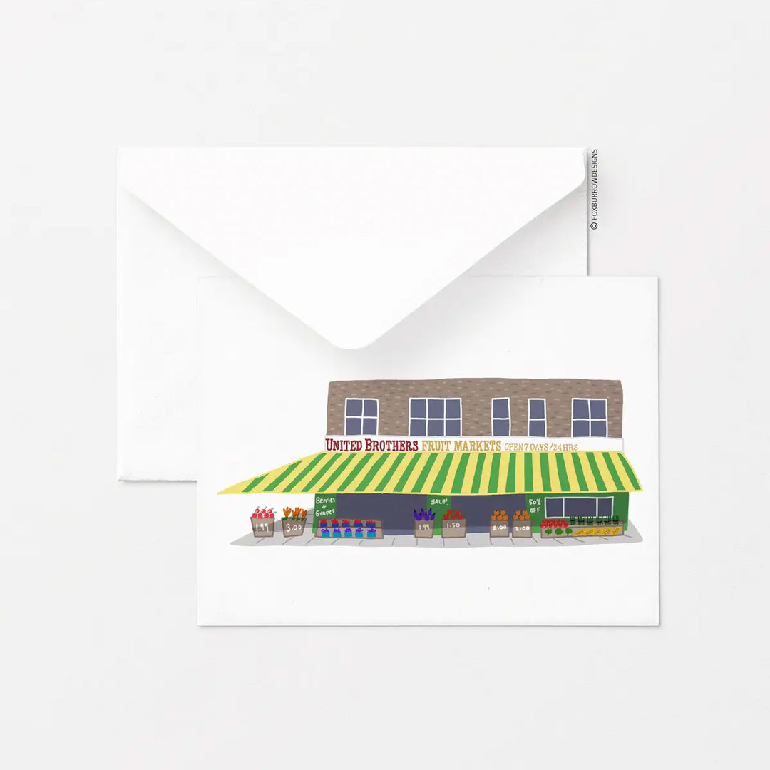 Astoria Shop Fronts Note Cards (2.0 Design) - Box/ 18