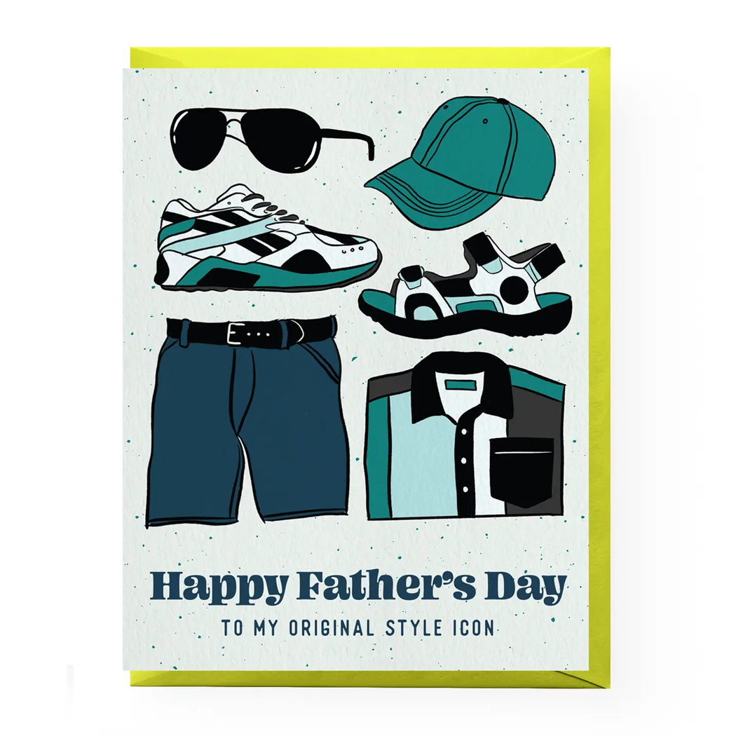 Dad Style Greeting Card