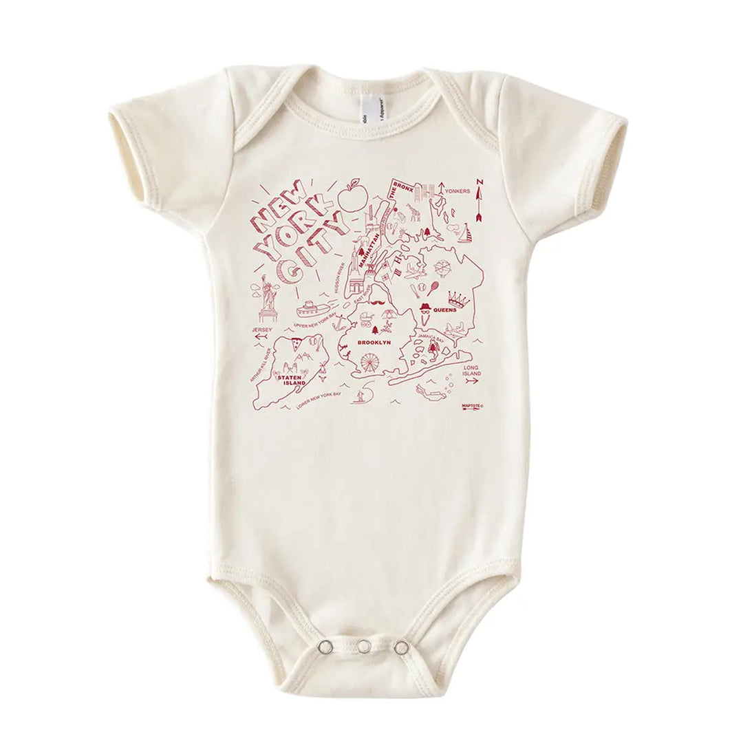 NYC Map Onesie