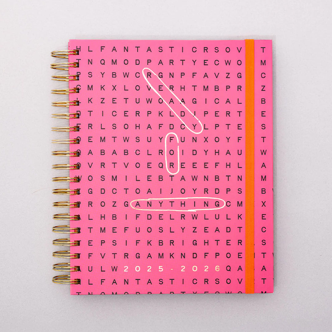 2025-2026 Word Search Lg Planner